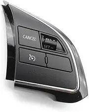 Vuzmode Car Cruise Control Button, for Mitsubishi, for Outlander, for ASX, for Xpander 2016 2017 2018 2019, for Strada Car Steering Wheel Button Cruise Control Switch Steering Wheel Control Switch But