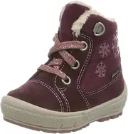[Superfit] Girl's Groovy Warm Gefütterte Gore-tex Snow Boot Child, Red, 3 UK Child