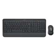 Logitech MK650 Wireless Keyboard And Mouse Combo For Business Graphite