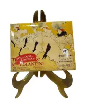 Vtg Piatnik Austria Dual Deck Playing Cards 2252 Toulouse-Lautrec Moulin Rouge
