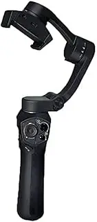 3-Axis Gimbal Stabilizer - Foldable Smartphone Gimbal w/ 3D Auto Inception & Face Tracking, Handheld Stabilizer 。(Black)