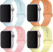 10 Silicones strap For Apple Watch bands 38/40mm Size S/M