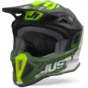 J18 MIPS Pulsar Army Green Black Offroad Helmet
