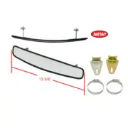 13-5/8" Convex Rear View Mirror, Bug EMPI Baja Dune Buggy