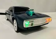Dodge Challenger Blue Speaker BT Indoor/Outdoor Portable USB PORT/AUX INPUT