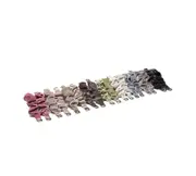 AUSTRALIAN SHEPHERD® Slippers Removable Elastic Metal Connection Velvet Strap - Milky White / AU Ladies 10 / AU Men 8 / EU 41