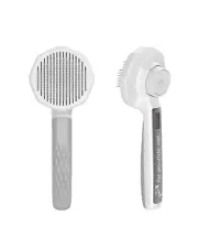 Eliminate Static Electricity Pet Grooming Brush,Self Cleaning Slicker Brush,Pet