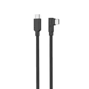 O-Alogic 2m Right Angle USB-C to USB-C Cable, Male to Male, USB 2.0/5A/480Mbps
