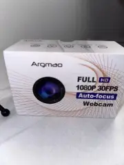 Argmao 1080P HD Webcam with Microphone for Desktop, USB Computer Camera