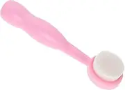 ADOCARN Face Exfoliating Brush Manual Facial Cleanser Soft Bristles Stand-up Design for Easy Use