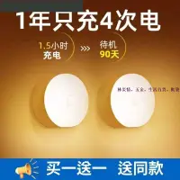 在飛比找蝦皮購物優惠-買一送一【led人體感應燈】強磁吸附感應燈 人體感應燈 感應