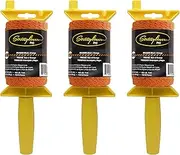 Stringliner 25491 Pro Mason’s Line Reels – 1/2 Lb. 500. Stringliner® PRO BRAIDED BLACK/ORANGE 500'. (3 Pack)