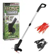 Garden Trimmer - Lightweight & Cordless - Rechargeable - Adjustable Telescopic Pole - Grass, Weed and Lawn Trimmer SZRH A-VH