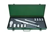 ASAHI TOOLS Socket Set With Torque Wrench LCV3000 20~100N•m Made in Japan