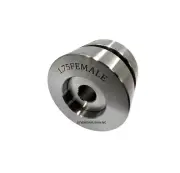 Dimple Die 1-3/4" high grade treated tool steel press or bolt together