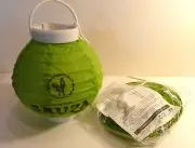 3 Casa Sauza Tequila Lighted 6 1/2" paper party lanterns - NEW