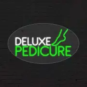 Deluxe Pedicure Sign for Business Displays | LED Flex Neon | 30"W x 17"H x 1"D
