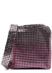 Rabanne Pixel Mini Chainmail Cross-body bag - Pink ONE SIZE