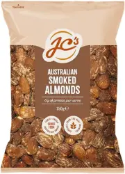 J.C.'S Quality Foods Smoked Almonds 150G