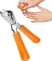 Thick Nail Clippers,Large Opening Fingernail Trimmer | No Splash Nail Trimmer for Men and Women, Wide Jaw Slanted Toenail and Fingernail Clippers