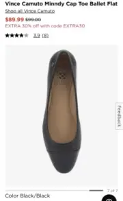 Vince Camuto VC-Minndy New Size 6.5M Made In