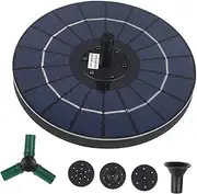 Water Fountain Pump RGB Led Lights Auto Water Shortage Protection Suitable for Garden Yard