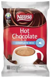 Nestle Complete Mix Hot Chocolate Soft Pack 750gm x 1
