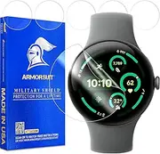 [ArmorSuit] (6 Pack MilitaryShield Screen Protector designed for Google Pixel Watch (2022) (41 mm) Anti-Bubble HD Clear Film - Made in USA