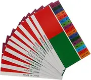 WESIEVYA Kalimba Note Stickers 10pcs Thumb Piano Musical Scale Lightweight Practical