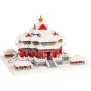 Catzon 2483 Pcs Micro Mini Blocks Chinese Corner Tower Model for Adults Kids