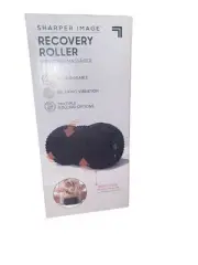 Sharper Image Recovery Roller Rechargeable Vibrating Massager
