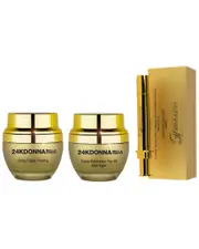 Donna Bella 24K Caviar Split Second Instant Face Lift + Deep Moisturizer + Deep Facial Peeling 3pc Set