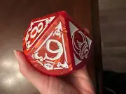Colossal Munchkin d10 Level Die - Red First Edition OR Blue OR Green OR Black