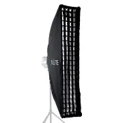 Xlite 25x100cm Pro Strip Softbox + Grid & Mask for Elinchrom