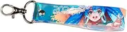 Racing Miku 2024 Tropical Ver. Aurora Tape Keychain