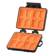 24 Slots Memory Cards Case Storage Holder Organizer for SD/ TF /Nano SIM Cards