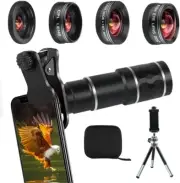 Pro Lens Kit for iPhone and Android, Macro and Wide Angle Lens, Fisheye Lens