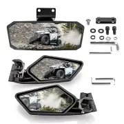 For 2024 Polaris RZR XP 1000/XP 4 1000 HD Rear Side & Center Convex Mirror Set
