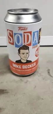 2022 SDCC FUNDAYS Mike Becker 2000 PCS Signed Soda And Vinyl