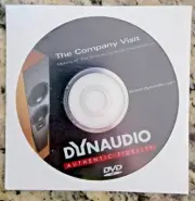 X-RARE DYNAUDIO DVD ~ The Company Visit ~ PAL VERSION ~ PERFECT CONDITION ~ New