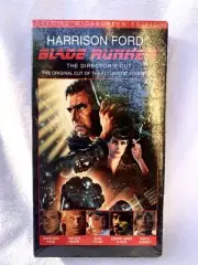 Blade Runner VHS Sealed Warner Brothers Watermark VG ~~
