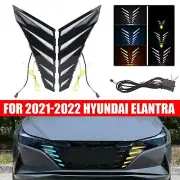 2pcs Daytime Running Light Fog Day Driving Lamps For Hyundai Elantra 2021-2023 (for: Hyundai)