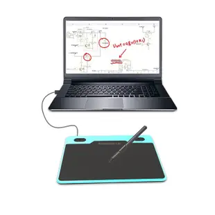 天敏T503數位板 可連接手機 手繪板電腦繪圖板 白板寫字 跟紙筆手寫一樣方便(pad164)
