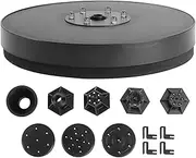 Sosoport Solar Fountain for Garden 210l/h Floating Pond Pump Led Lights Solar Water Feature