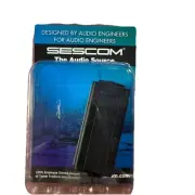 SESCOM AUD-RCA-XLR 1-Channel RCA to XLR Unbalanced to Balanced Audio Converter