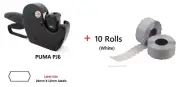Puma PJ6 CT4 Pricing Price Label Gun 15,000 Labels +1 Ink Roller 26mm x 12mm