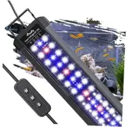21W Aquarium LED Light for 30 to 36 Inch Fish Tanks Extendable Fish Tank
