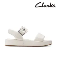 在飛比找momo購物網優惠-【Clarks】女鞋 Alda Strap 厚底輕量寬帶涼鞋