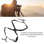 Camera Harness Shoulder Strap With Quick Release Buckles Adjustable Dual US