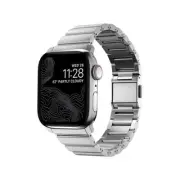 NOMAD Titanium Band 40mm / 41mm For Apple Watch Silver Hardware